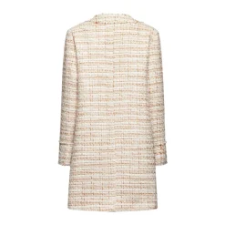 Abrigo Recto de Tweed