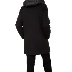 Abrigos Negros para Mujer Corte Regular