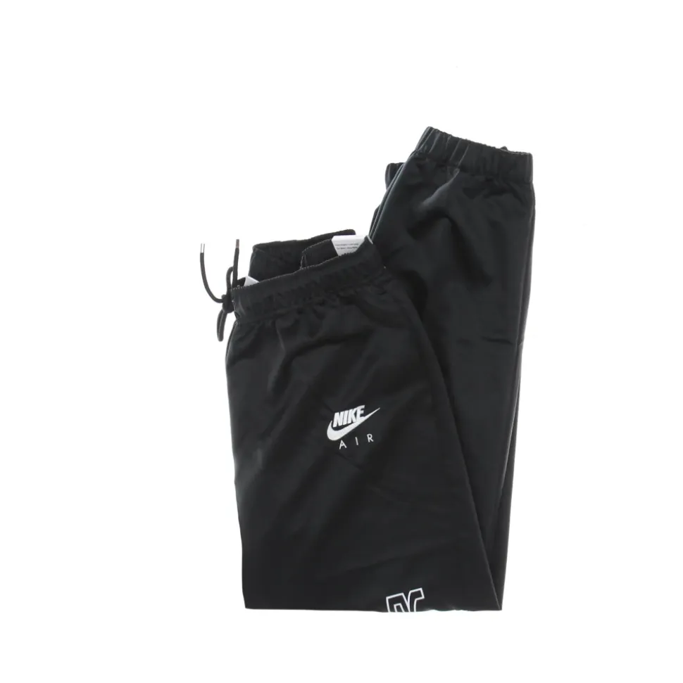 Air Woven Pantalones de Chándal Mujer Negro/Blanco