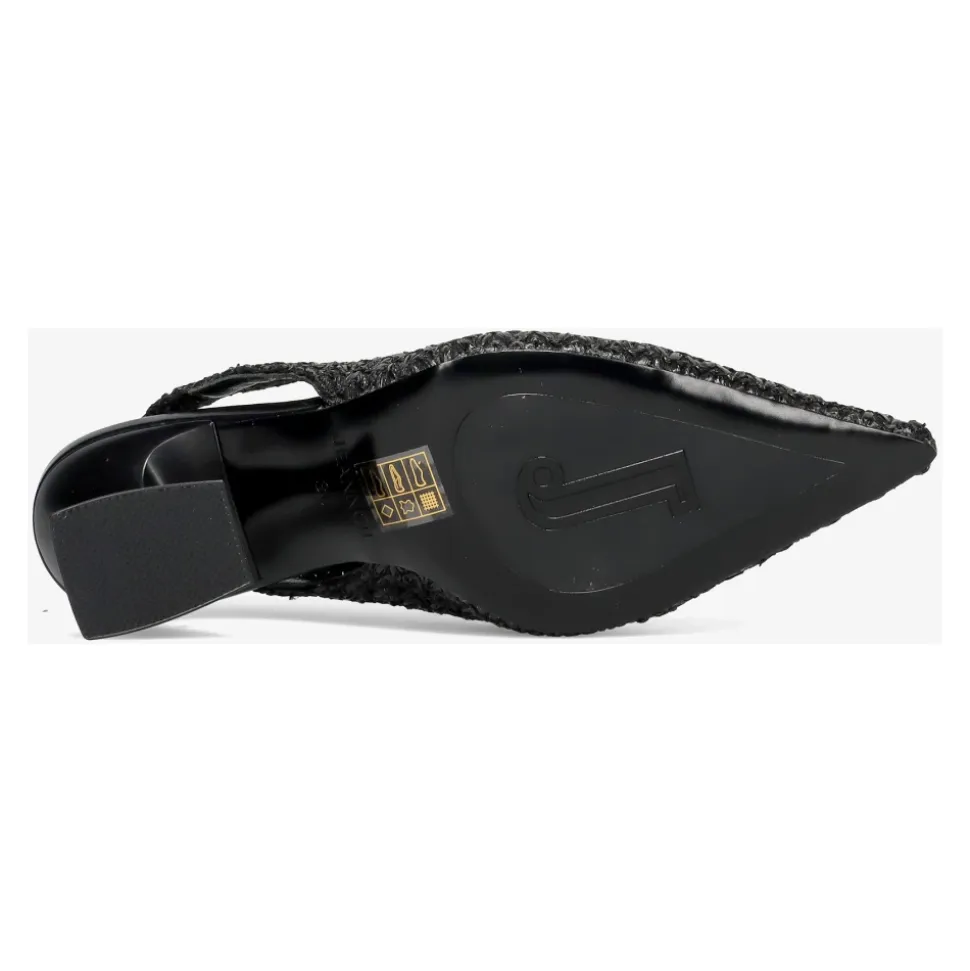 AJ651 Zapato de Salón de Rafia