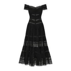 Amaira Lace Tiered Maxi Dress