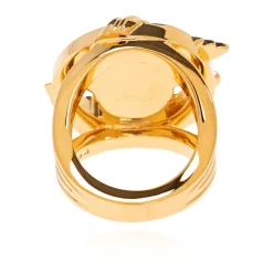 Anillo con motivo de cabeza de Medusa