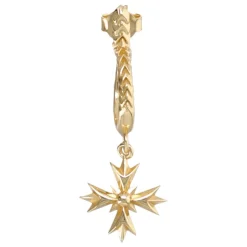 Aro de Oro con Cruz Crest