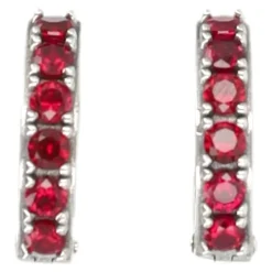 Aros de Cristal Joyería Elegante