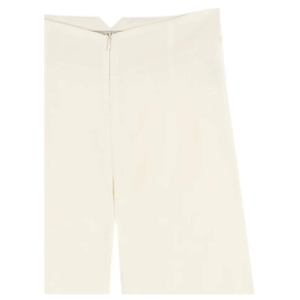 Asa, pantalon marfil-