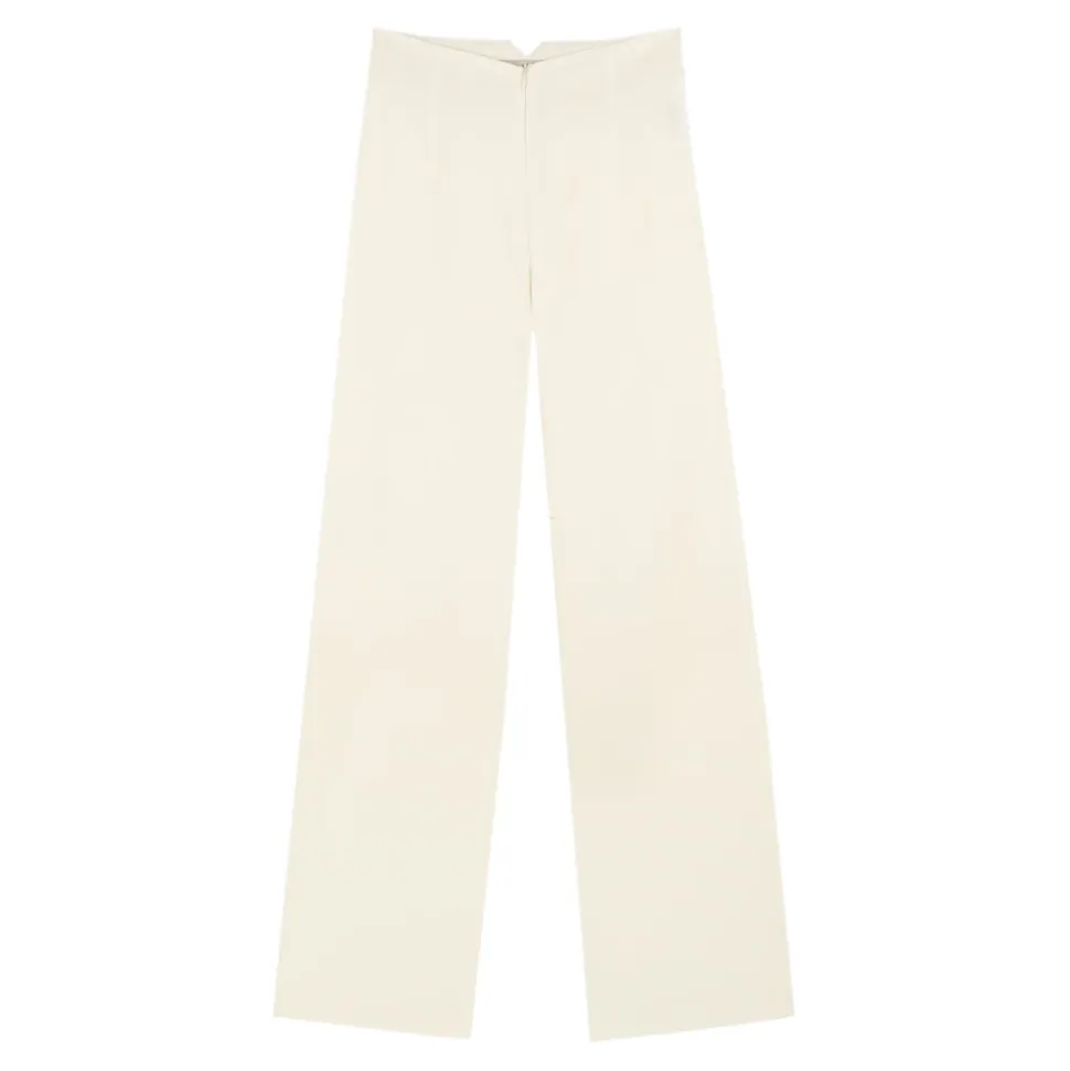 Asa, pantalon marfil-