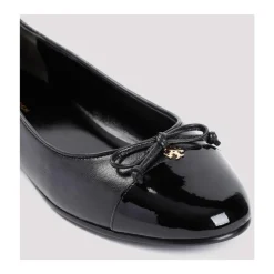 Bailarinas Clásicas de Cuero Negro