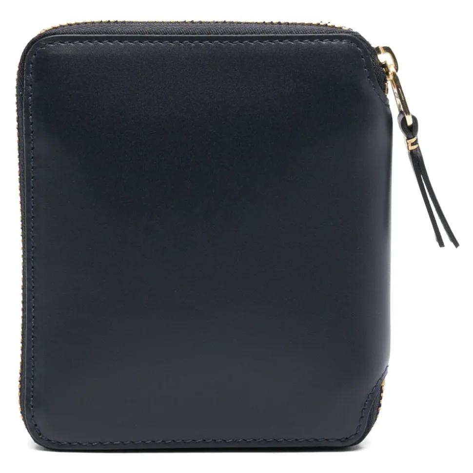 Billetera Navy Leather Line