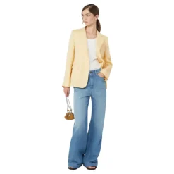 Blazer de Lino y Lona