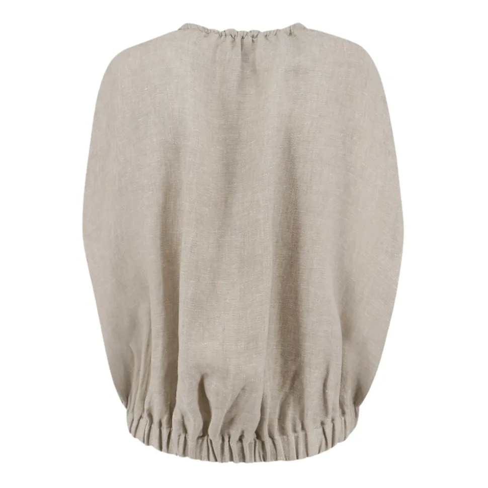Blusa de Lino sin Mangas