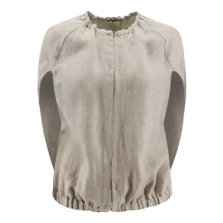Blusa de Lino sin Mangas
