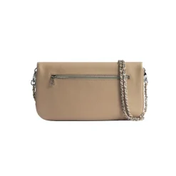 Bolso Clutch Rock de Cuero Graneado