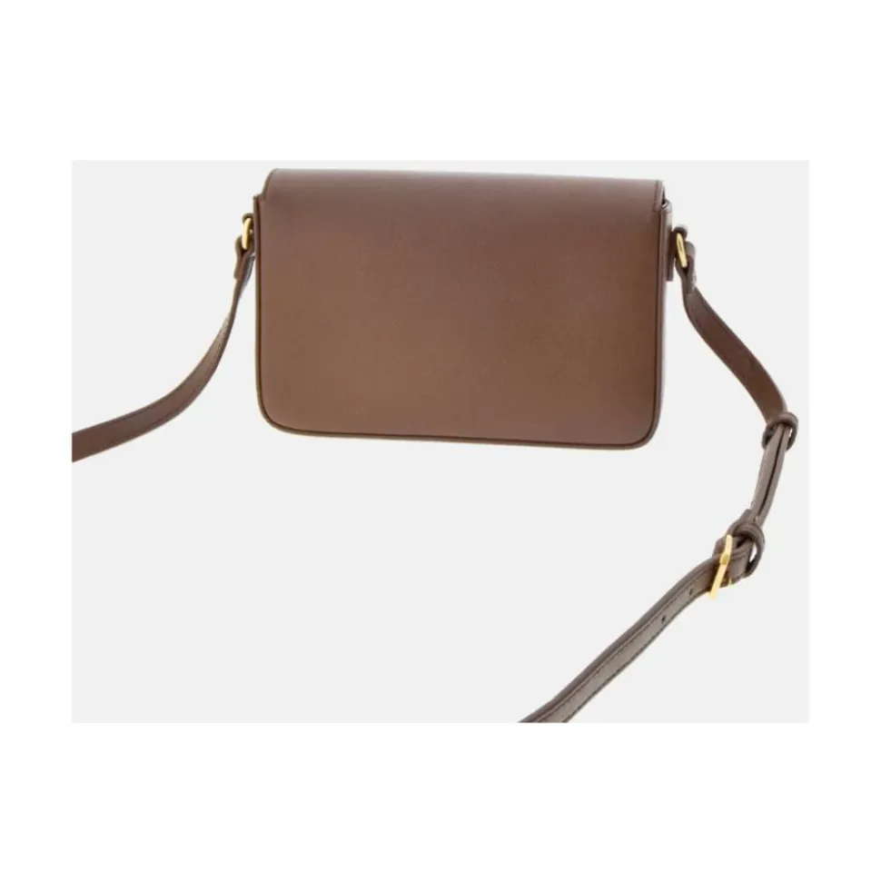 Bolso Compacto House Check Marrón