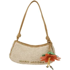 Bolso de Hombro Tejido con Adorno Summer