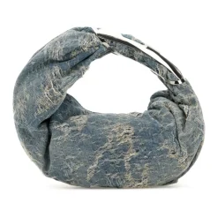 Bolso Hobo de Compras de Denim