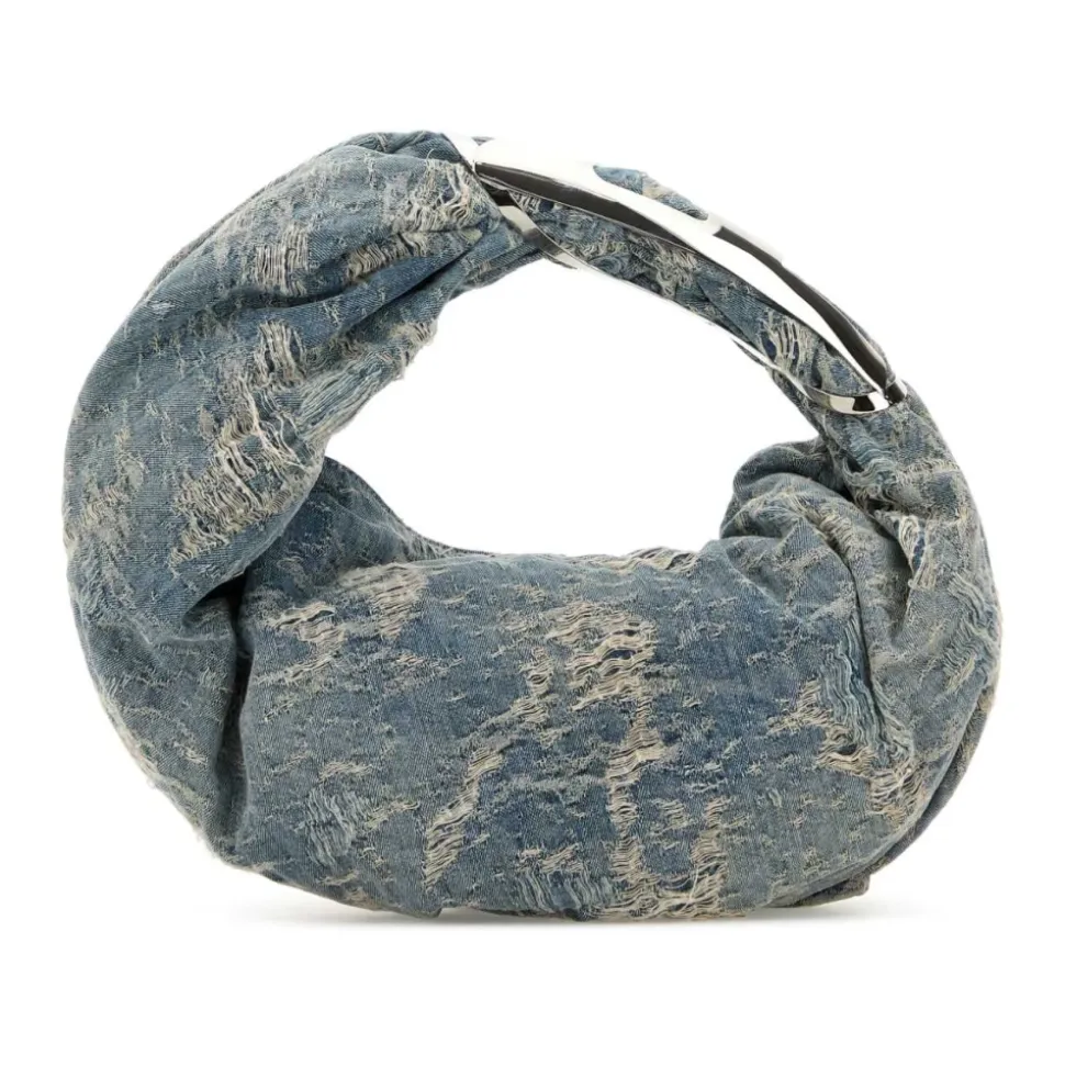 Bolso Hobo de Compras de Denim
