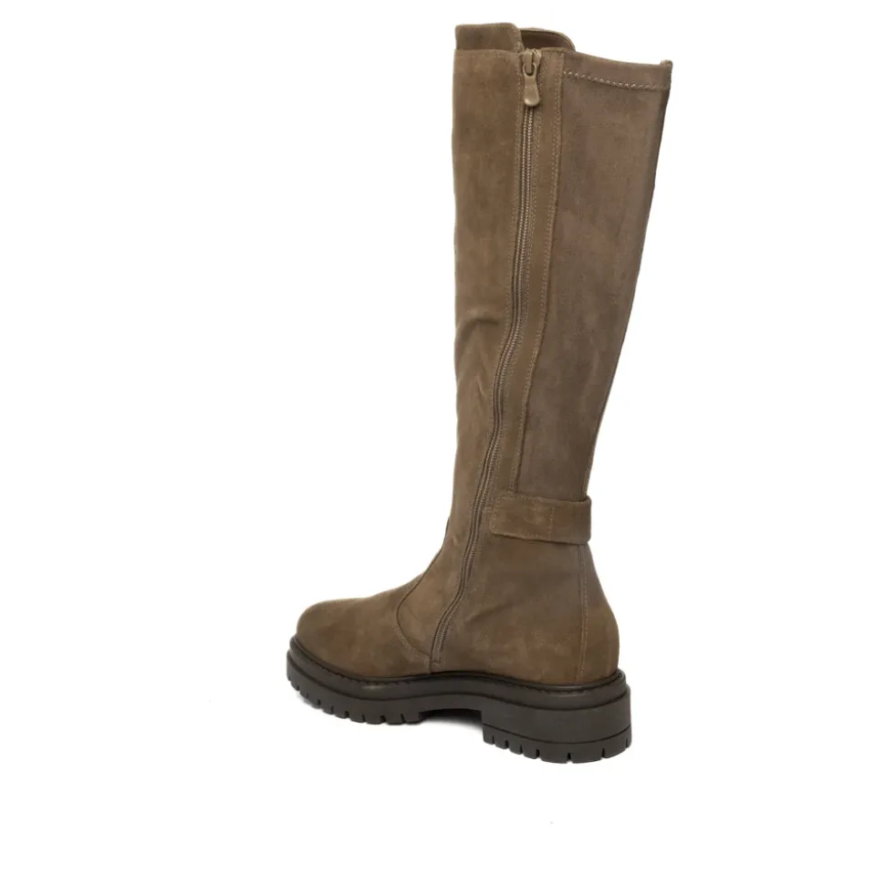 Bota Alta de Velour
