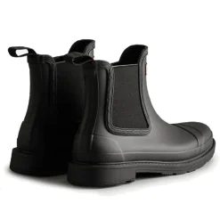 Botas Chelsea Commando Negras Impermeables