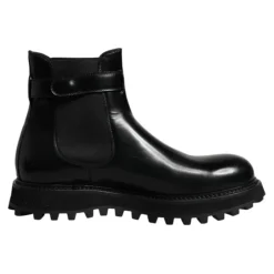 Botas Chelsea con cinturón y logo