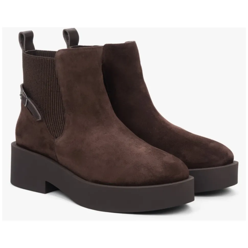 Botas Chelsea con suela gruesa