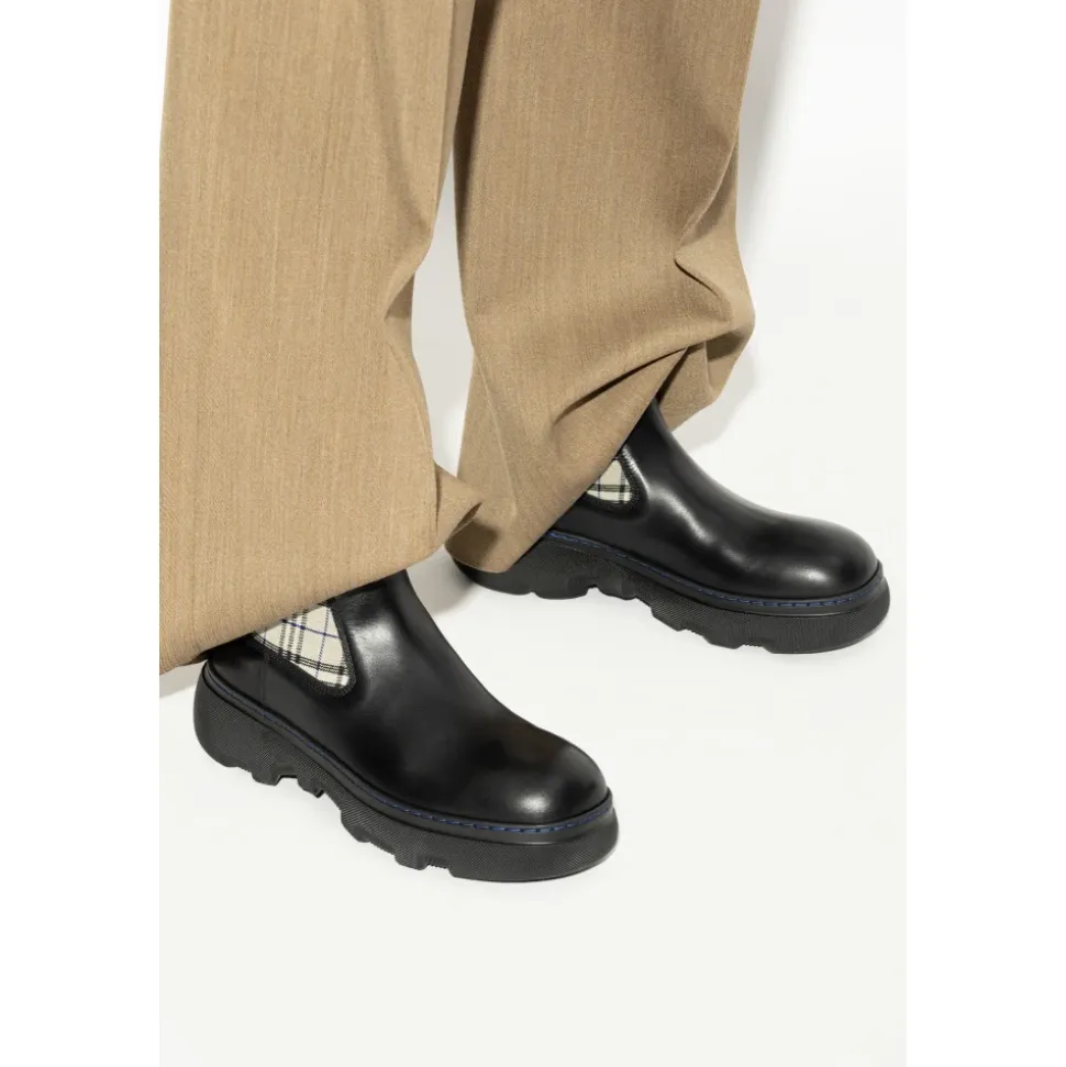Botas Chelsea Creeper de Cuero