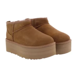 Botas Classic Ultra Mini con Plataforma Chestnut