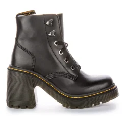 Botas de cuero con cordones