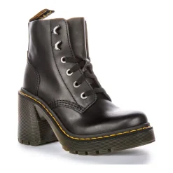 Botas de cuero con cordones