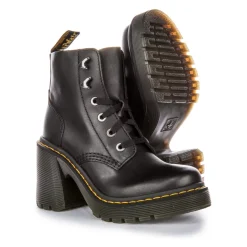 Botas de cuero con cordones