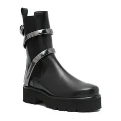 Botas de Cuero Negras