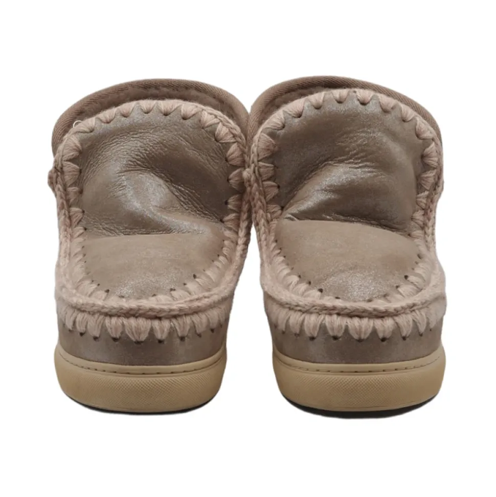 Botas Eskimo Beige Metálicas