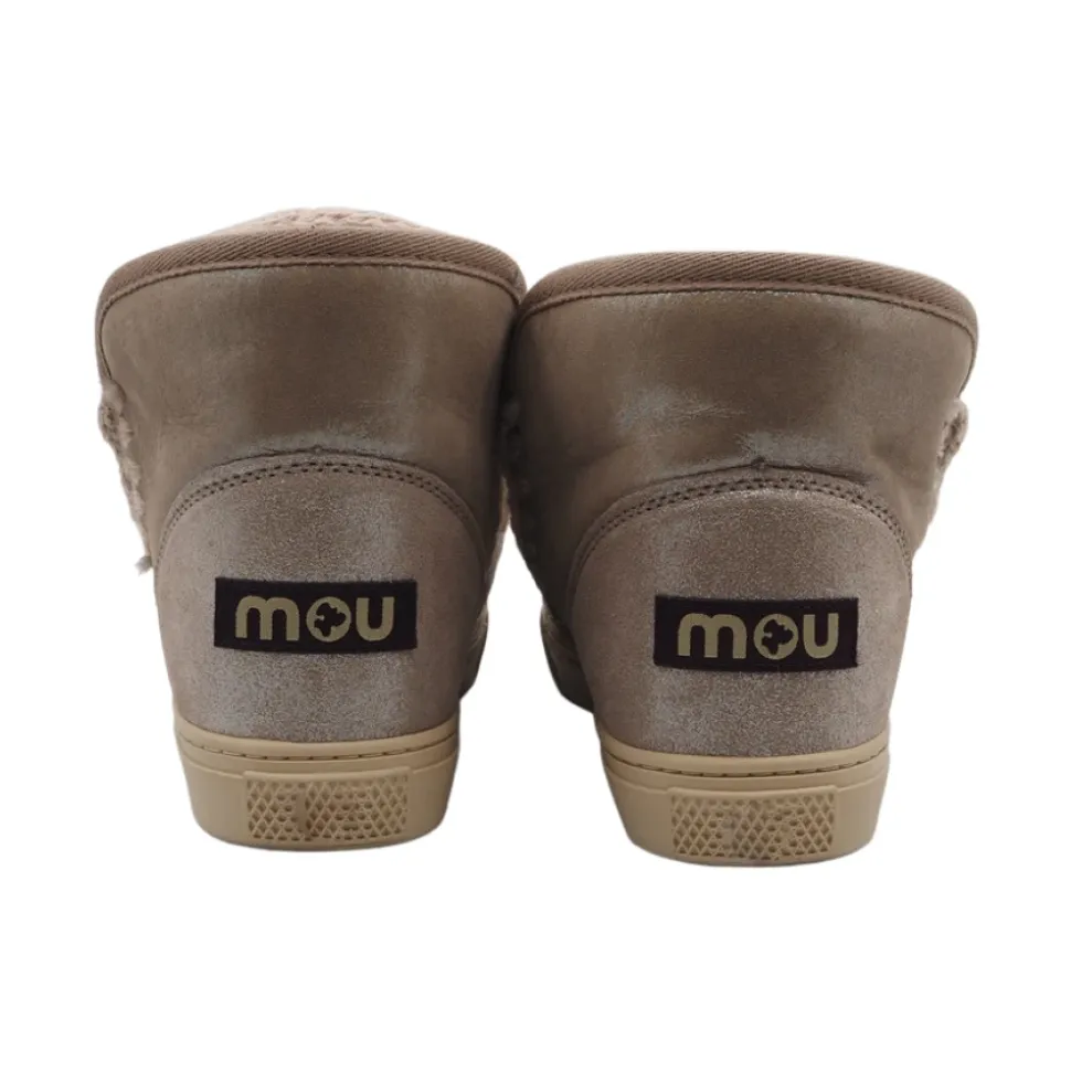 Botas Eskimo Beige Metálicas