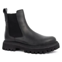 Botines Casuales Negros al Tobillo