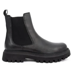 Botines Casuales Negros al Tobillo
