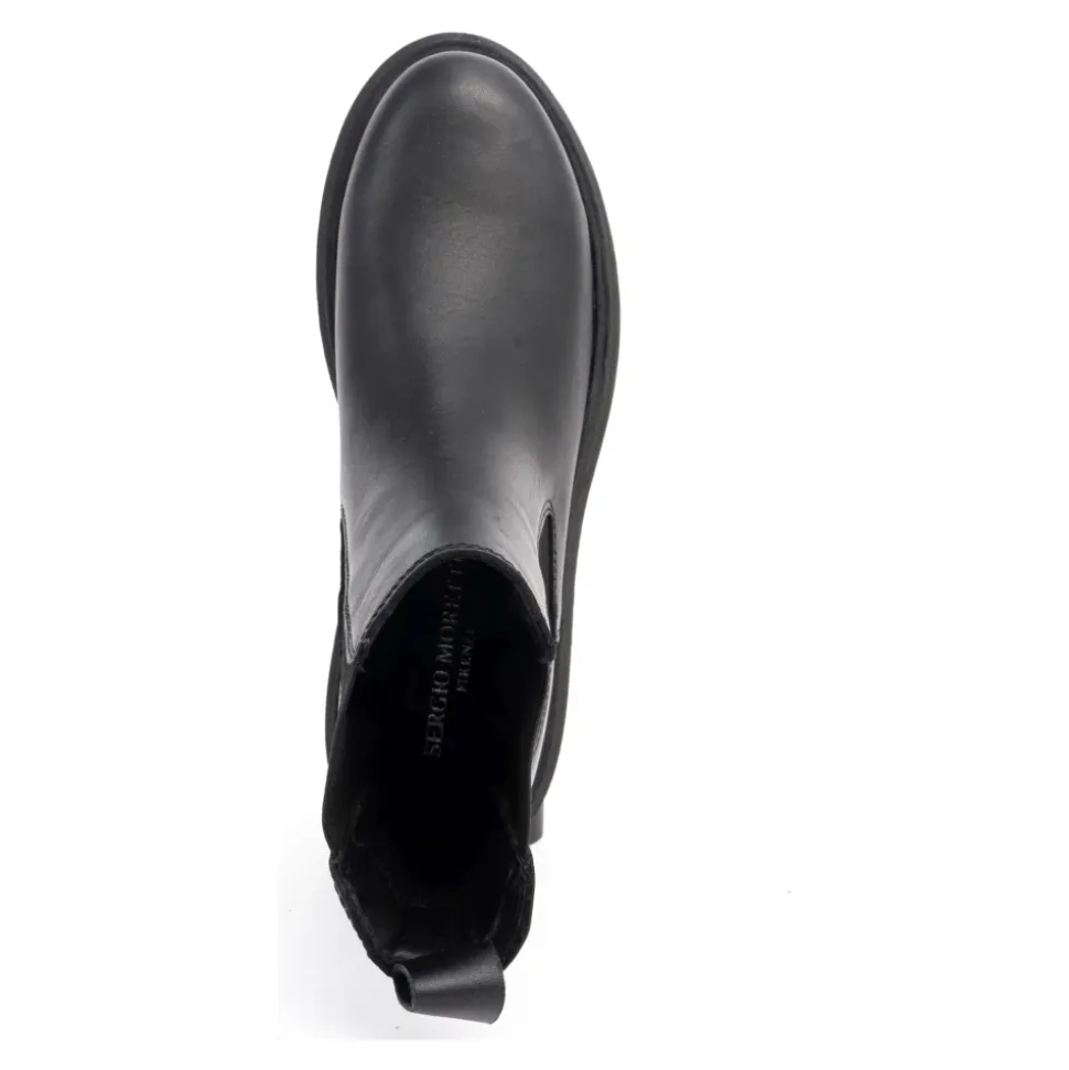 Botines Casuales Negros al Tobillo