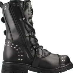 Botines con cordones cómodos