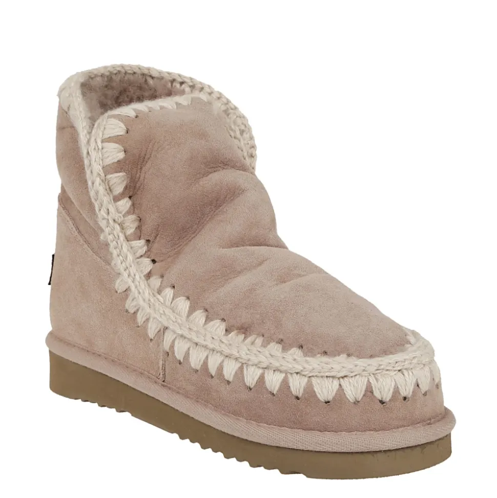 Botines de Piel de Oveja Nude & Neutrals