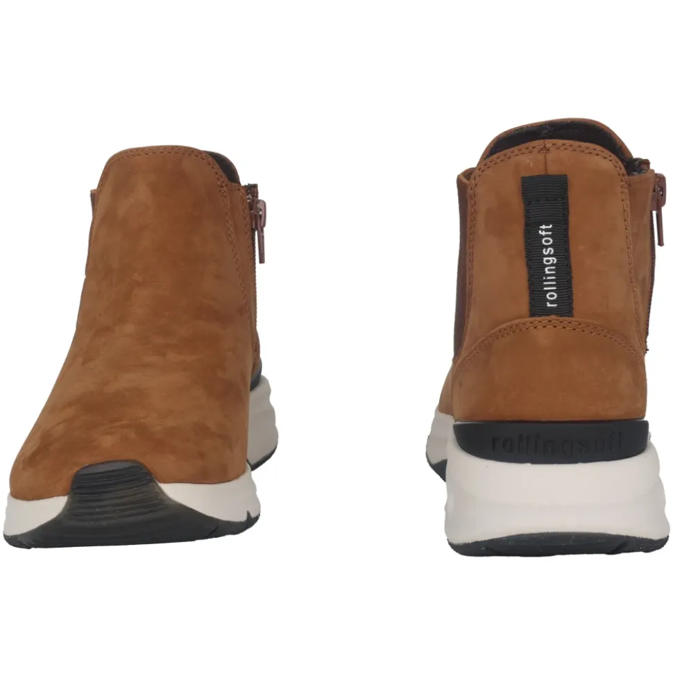 Botines de tobillo rodantes - Marrón