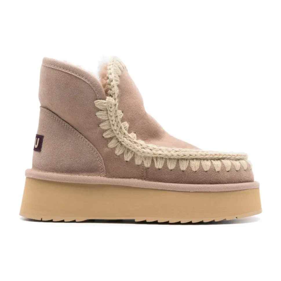 Botines Eskimo Platform en Marrón