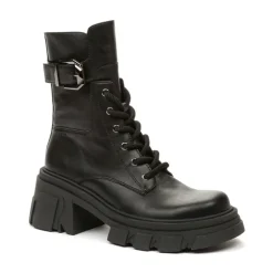 Botines Negros Cerrados para Mujer