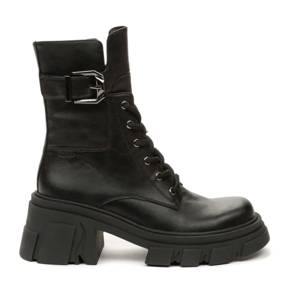 Botines Negros Cerrados para Mujer