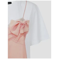 Bow Sash Trompe l'Oeil T-Shirt