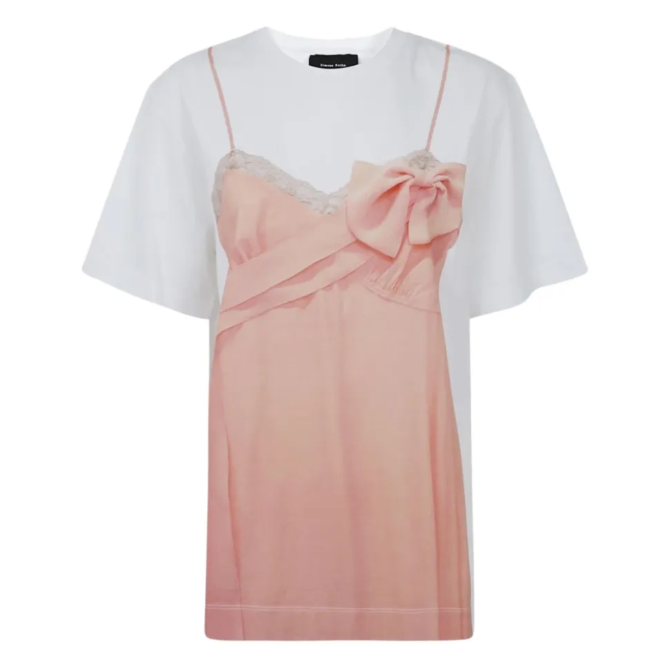 Bow Sash Trompe l'Oeil T-Shirt
