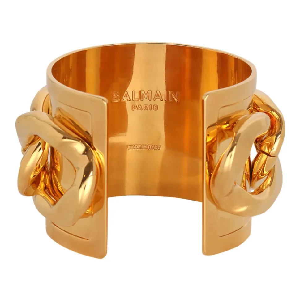 Bra brazalete de cadena con puño