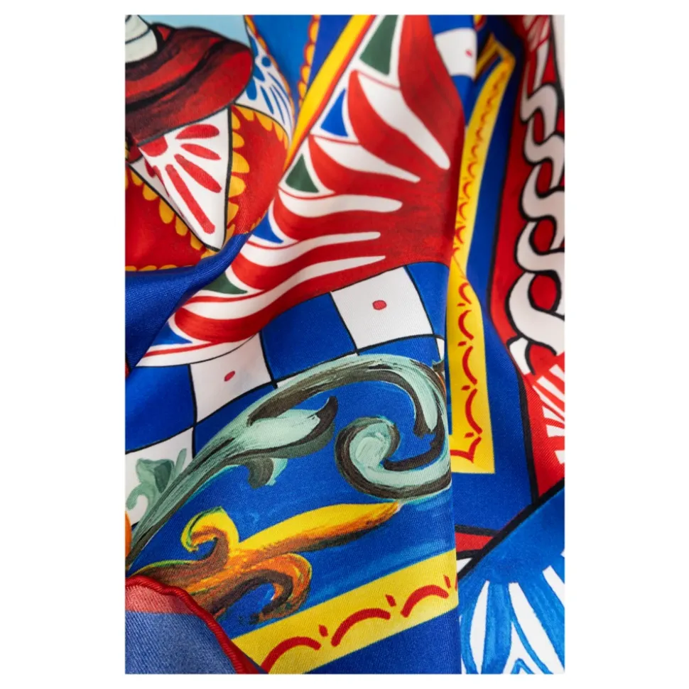 Bufanda con estampado Carretto