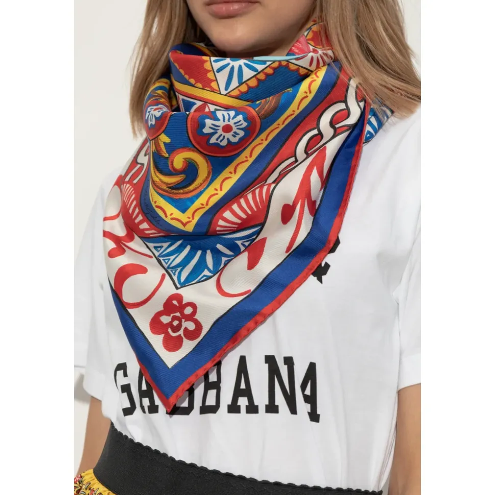 Bufanda con estampado Carretto