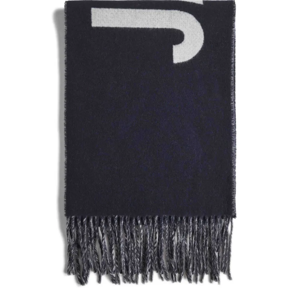 Bufanda con Logo de Flecos