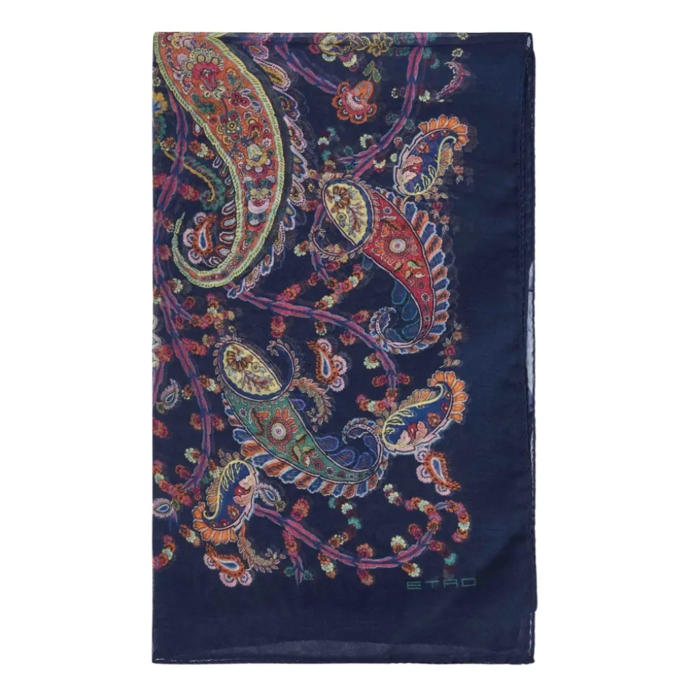 Bufanda Rectangular Paisley