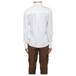 Camicia Reg Pop Str c/Patch