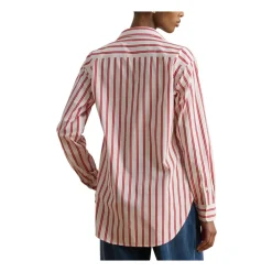 Camisa a Rayas con Bordado